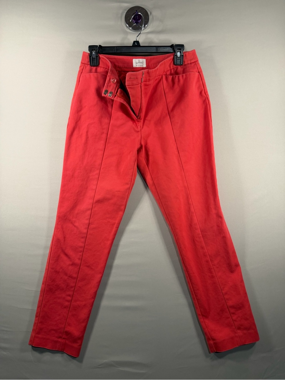 Chico's Skinny Jeans in Bright Red